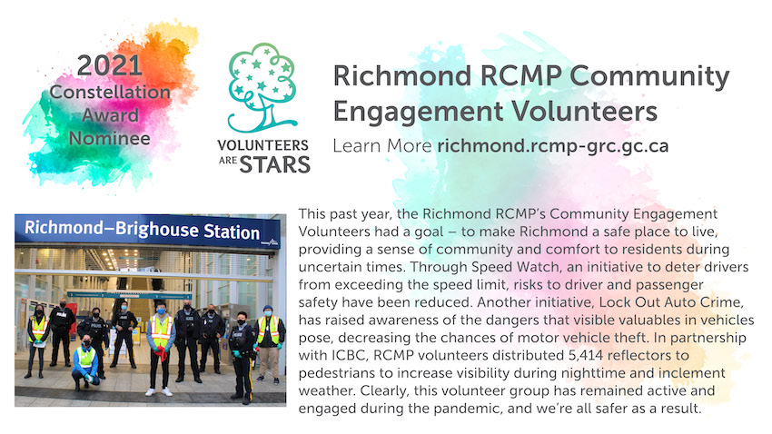 Richmond RCMP Community Engagement Volunteers 850